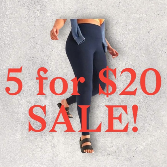 a new day Pants - a new day Luxe Leggings Rayon Blend High Waist Wide Waistband XSmall